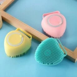 EINEMGELD Brosse De Shampooing Pour Animaux De Compagnie, Brosse De Bain De Nettoyage De Chat De Chien En Caoutchouc De Coeur, Peigne De Massage De Spa De Silicone,outil De Toilettage De Douche Pour Lépilation 6 EINEMGELD Brosse De Shampooing Pour Animaux De Compagnie, Brosse De Bain De Nettoyage De Chat De Chien En Caoutchouc De Coeur, Peigne De Massage De Spa De Silicone,outil De Toilettage De Douche Pour Lépilation -Toilletage et hygiène du chien Soldes 59145182 3