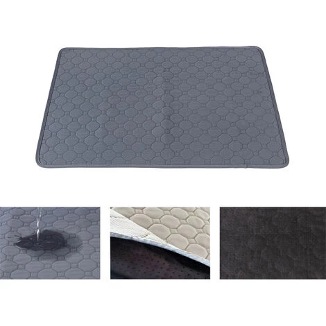 PERLE RARE 2X Tapis éducateurs Pour Chiens, Tapis Propreté Chiot Lavable, Ultra Absorbant, Réutilisables Alese Pour Animaux Domestiques Apprentissage,L-100x72cm 4 PERLE RARE 2X Tapis éducateurs Pour Chiens, Tapis Propreté Chiot Lavable, Ultra Absorbant, Réutilisables Alese Pour Animaux Domestiques Apprentissage,L-100x72cm – Image 4