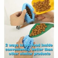 EINEMGELD Bâton De Brosse à Dents Pour Chien,soins Dentaires, Jouets à Mâcher Efficaces Pour Nettoyer Les Dents De Chien, Masseur Non Toxique En Caoutchouc Naturel Résistant Aux Morsures (bleu) -Toilletage et hygiène du chien Soldes 59333408 4