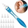 ILOVEMILAN Spiral Silicone Earwax Remover, Nettoyeur D'oreille