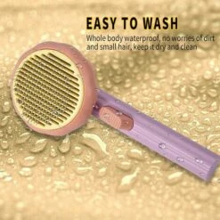 TRIOMPHE Brosse De Toilettage Pour Chat Et Chien - Pour Enlever Les Poils Morts Et Les Enchevêtrements - Pour Animaux De Compagnie Avec Poils Longs Ou Courts,T-Audace -Toilletage et hygiène du chien Soldes 59691833 4