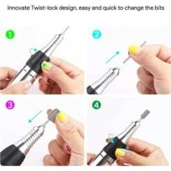 PERLE RARE Ponceuse à Ongles Professionnelle,Puissante,Silencieuse,Sans Vibration, Set Manucure Pédicure Électrique Pour Retirer Le Cuticules/Faux Ongles -Toilletage et hygiène du chien Soldes 59967882 4