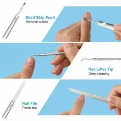 PERLE RARE 4 En 1 Pince à Ongles, Coupe-Ongles De Précision Coupe-Ongles Professionnel Pour Ongles épais Fongus Incarnés, Ensemble De Coupe-ongles Avec -Toilletage et hygiène du chien Soldes 59968474 5