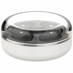 ELLE Masseur Oculaire, Masseur Oculaire Rechargeable, Pression Atmosphérique, Pression Thermique, Soulager La Fatigue Oculaire, Les Cernes(blanc)