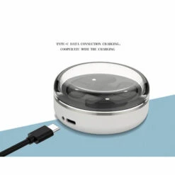 ELLE Masseur Oculaire, Masseur Oculaire Rechargeable, Pression Atmosphérique, Pression Thermique, Soulager La Fatigue Oculaire, Les Cernes(blanc) -Toilletage et hygiène du chien Soldes 59993152 5