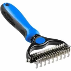 DENUOTOP Râteaux Brosse Pour Animaux, Peigne De Toilettage Pour Animaux Domestiques, Brosse Chiens Et Chats, Râteaux De Démêlage Pour Chiens