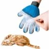 LYCXAMES Gant Brossage Chat,Gant Chat Poil Gant De Toilettage En Silicone 4 En 1 Pour Chien/Chat, Gant Brosse Chat Chiens, Gant De Toilettage Pour Animaux De Compagnie, Brosse Poils Animaux Longs Et/ou Courts - Main Droite