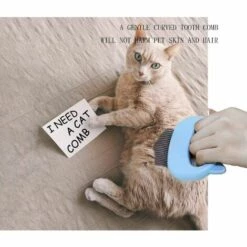 GrooFoo Brosse Pour Chat, Peigne Pour Chat, Peigne De Massage Pour Chats, Brosse Pour Chien, Peigne Pour Animaux De Compagnie Et Brosse De Massage (vert) -Toilletage et hygiène du chien Soldes 60490762 5