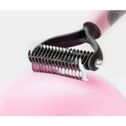 TRIOMPHE Brosse Chat Ou Brosse Chien Poil Long Pour Toilettage. Brosse Poils Animaux Double Lame Démêlante Pour Enlever Le Sous Poils Les Nœuds Et Brosser Votre Animal En Toute Sécurité,T-Audace -Toilletage et hygiène du chien Soldes 60860660 4