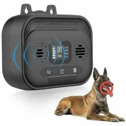 REGALI 50ft Efficace Chien Anti-aboiement Dispositif Extérieur Anti-aboiement Chien Sonic Bark Dissuasifs Silencieux