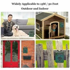 REGALI Dispositif De Dissuasion D'aboiement De Chien à Ultrasons Sûr Extérieur Anti-aboiement Chien Sonic Bark Dissuasifs Silencieux -Toilletage et hygiène du chien Soldes 60932811 4
