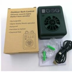 REGALI Dispositif De Dissuasion D'aboiement De Chien à Ultrasons Sûr Extérieur Anti-aboiement Chien Sonic Bark Dissuasifs Silencieux -Toilletage et hygiène du chien Soldes 60932811 5