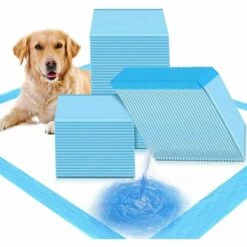 DECKON Tapis éducateurs Pour Chiots Tapis Absorant Couche Inférieure Imperméable Extra Large (Lot De 30 90 X 60 Cm)