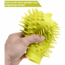 Randaco Nettoyeur De Pattes De Chien, Nettoyeur De Pattes D'animaux De Compagnie Portable, Nettoyeur De Pattes De Chien Avec Serviette Brosse, Vert - Vert -Toilletage et hygiène du chien Soldes 61227113 4