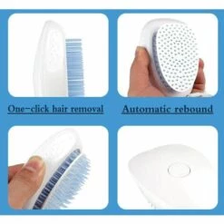 LYCXAMES Brosse Pour Chien Chat,Brosse Pour Chien Autonettoyante,Brosse Pour Chat,Brosse Peigne Chien,Brosse De Toilettage,Brosse De Toilettage Pour Animaux De Compagnie (Bleu) 9 LYCXAMES Brosse Pour Chien Chat,Brosse Pour Chien Autonettoyante,Brosse Pour Chat,Brosse Peigne Chien,Brosse De Toilettage,Brosse De Toilettage Pour Animaux De Compagnie (Bleu) -Toilletage et hygiène du chien Soldes 63814237 5