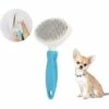 LYCXAMES Brosse Pour Chats,Brosse Chien,Brosse De Toilettage Peigne Enlèvement Efficace Jusqu'à 95% Des Poils Morts, Double Face Massage Grooming Pinceau Pour Chien Chat Animaux