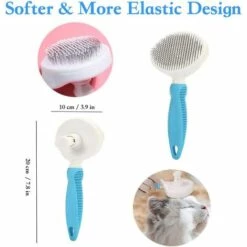 LYCXAMES Brosse Pour Chats,Brosse Chien,Brosse De Toilettage Peigne Enlèvement Efficace Jusqu'à 95% Des Poils Morts, Double Face Massage Grooming Pinceau Pour Chien Chat Animaux -Toilletage et hygiène du chien Soldes 63814245 3