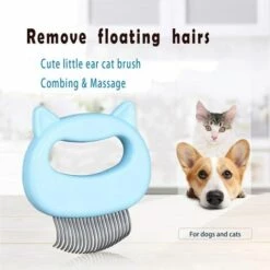 LYCXAMES Brosse à Coque Pour Animaux De Compagnie,Brosse Pour Chien, Brosse Pour Chat,Brosse à Chien Pour Chat Et Peigne De Massage,Peigne Pour Animaux De Compagnie Et Brosse De Massage, Brosse à Poils -Toilletage et hygiène du chien Soldes 63921304 5