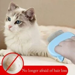 LYCXAMES Brosse Carde Pour Chiens Et Chats Groomer Brosse Peigne Chiens Chats Carde Pour Chien/Chat Brosse Extra Doux Pour Chat Pour Animaux Peigne De Massage Epilateur Pour Poils Cheveux Longs Courts -Toilletage et hygiène du chien Soldes 63921381 4