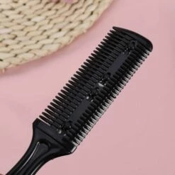 WAVE 3pcs Coupe De Cheveux Peigne Professionnel Amincissement Des Cheveux Peigne Double Peigne De Rasoir Tondeuse Rasoir Peigne Pour Personnes Animaux Coupe De Cheveux (noir) -Toilletage et hygiène du chien Soldes 64223675 3