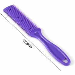 WAVE Peigne à Double Cisaillement, Rasoir Pour Cheveux, Ciseaux De Coiffure, Tondeuse De Coiffure, Façonnage Professionnel Violet -Toilletage et hygiène du chien Soldes 64223750 3