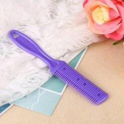 WAVE Peigne à Double Cisaillement, Rasoir Pour Cheveux, Ciseaux De Coiffure, Tondeuse De Coiffure, Façonnage Professionnel Violet -Toilletage et hygiène du chien Soldes 64223750 5