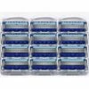 12 Pièces 5 Couches Lames De Rasoir Cartouches Men Care Compatible Avec Gillette Fusion Razor-blue(wanan) -Thsinde