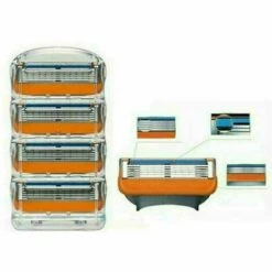 THSINDE Lames De Rasoir 8 Pièces Pour Lame De Rasoir De Remplacement Gillette Fusion 5 Lames -Toilletage et hygiène du chien Soldes 64464532 3