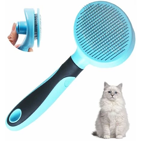 BAICCCF Brosse Et Peigne Pour Chien Brosse Pour Chat, Brosse Douce Pour Chien Et Chat, Enlève Le Sous-poil Lâche, Brosse à Cheveux Emmêlés Pour Tapis Pour Animaux De Compagnie, Auto-nettoyage 1 BAICCCF Brosse Et Peigne Pour Chien Brosse Pour Chat, Brosse Douce Pour Chien Et Chat, Enlève Le Sous-poil Lâche, Brosse à Cheveux Emmêlés Pour Tapis Pour Animaux De Compagnie, Auto-nettoyage