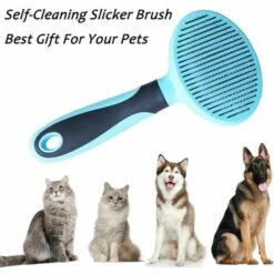 BAICCCF Brosse Et Peigne Pour Chien Brosse Pour Chat, Brosse Douce Pour Chien Et Chat, Enlève Le Sous-poil Lâche, Brosse à Cheveux Emmêlés Pour Tapis Pour Animaux De Compagnie, Auto-nettoyage 7 BAICCCF Brosse Et Peigne Pour Chien Brosse Pour Chat, Brosse Douce Pour Chien Et Chat, Enlève Le Sous-poil Lâche, Brosse à Cheveux Emmêlés Pour Tapis Pour Animaux De Compagnie, Auto-nettoyage -Toilletage et hygiène du chien Soldes 64658969 3