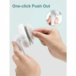 BAICCCF Brosse Et Peigne Pour Chien Brosse De Toilettage Pour Chat, Brosses Pour Chat Pour Chats D'intérieur, Brosse Autonettoyante Pour Chiens, Chats, Brosse Pour Chien à Poils Courts, Peigne Pour Chat, Enlever Les Poils Lâches, La Fourrure, Le Sous-poil, Les Ta -Toilletage et hygiène du chien Soldes 64658997 5