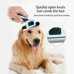 BAICCCF Brosse Et Peigne Pour Chien Pièces Brosse De Toilettage Pour Animaux De Compagnie Peigne D'épilation Pour Animaux De Compagnie Ouverture De Nœud Couteau En Acier Inoxydable Détachable Fournitures Pour Animaux De Compagnie Perte De Massage Jusqu'à 95% Pour -Toilletage et hygiène du chien Soldes 64659007 4