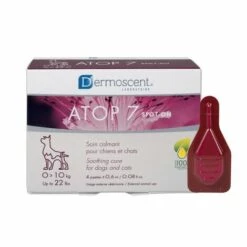 DERMOSCENT ATOP 7 SPOT-ON Pour Chien Et Chat - 4 Pipettes