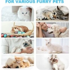 LITZEE Brosse Chien, Brosse Pour Chats, Peigne Anti Poils Animaux, Râteau De Toilettage - Enlever 96% Des Poils Morts Et Nœuds, Déméloir Professionnel Pour Les Poils Longs / Courts(bleu,18*8.6*2.4cm) 8 LITZEE Brosse Chien, Brosse Pour Chats, Peigne Anti Poils Animaux, Râteau De Toilettage - Enlever 96% Des Poils Morts Et Nœuds, Déméloir Professionnel Pour Les Poils Longs / Courts(bleu,18*8.6*2.4cm) -Toilletage et hygiène du chien Soldes 64804945 4