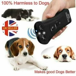 Ssdlv Petgentle Ultrasonic Anti Dog Barking Pet Trainer Led Light Gentle Chaser-style -Thsinde -Toilletage et hygiène du chien Soldes 64857135 4