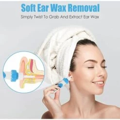 REGALOS 1 Paquet De Kit De Retrait De Cérumen, Nettoyeur D'oreille, Aspirateur électrique Portable Et Automatique, Aspirateur D'oreille -Toilletage et hygiène du chien Soldes 65120490 5