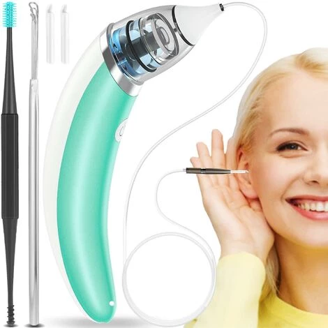 DONTODENT Outil De Retrait De Cérumen électrique Nettoyeur D'oreille électrique Kit De Retrait De Cérumen Doux Charge USB Réutilisable Forte Aspiration Sucker De Cérumen 5 Niveaux Aspirateur 3 En 1 Kit Ear Wat 1 DONTODENT Outil De Retrait De Cérumen électrique Nettoyeur D'oreille électrique Kit De Retrait De Cérumen Doux Charge USB Réutilisable Forte Aspiration Sucker De Cérumen 5 Niveaux Aspirateur 3 En 1 Kit Ear Wat