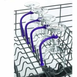 OSQI Lot De 8 Porte-verres Compatibles Lave-vaisselle Violets -Toilletage et hygiène du chien Soldes 65505224 5