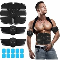 Stimulateur Musculaire EMS Fitness Ceinture De Massage Électrostimulateurs ABS Stimulator Trainer - Thsinde