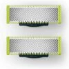 DONTODENT Lame De Rechange，Paquet De 2 Lames De Rechange Philips Oneblade