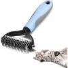 JOGAKU ® Brosse Sous-poil Pour Chien, Brosse Pour Chien Brosse Pour Chat Poils Longs Poils Courts, Chien Brosse Pour Chat Peigne Pour Chien Peigne Pour Chat Brosse Sous-poil Râteau Pour Sous-poil Brosse Sous-poil Pour Poils Longs