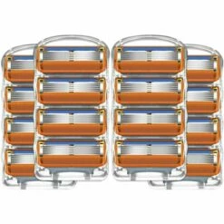 DONTODENT 16pcs 5 Couches De Lames De Rasoir Compatibles Avec Les Cartouches Men Care For Gillette Fusion Razor - Wanan