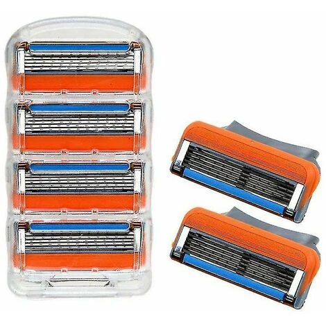 DONTODENT 16pcs 5 Couches De Lames De Rasoir Compatibles Avec Les Cartouches Men Care For Gillette Fusion Razor - Wanan 2 DONTODENT 16pcs 5 Couches De Lames De Rasoir Compatibles Avec Les Cartouches Men Care For Gillette Fusion Razor - Wanan – Image 2