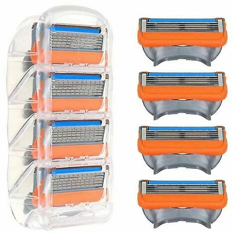 DONTODENT 16pcs 5 Couches De Lames De Rasoir Compatibles Avec Les Cartouches Men Care For Gillette Fusion Razor - Wanan 3 DONTODENT 16pcs 5 Couches De Lames De Rasoir Compatibles Avec Les Cartouches Men Care For Gillette Fusion Razor - Wanan – Image 3