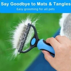 READCLY-Brosse Chien Brosse Chat, Peigne Déméloir Chien Professionnel Et Brosse Chien Poil Long, Râteau De Toilettage Pour Chien Et Chat Enlever Le Sous-poil Des Animaux De Compagnie -Toilletage et hygiène du chien Soldes 66651612 5