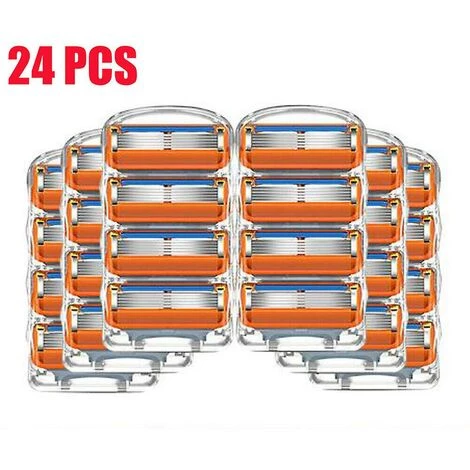 DONTODENT 24 Paquets De 5 Lames Pour Kit De Rasoir De Rechange Gillette Fusion Proglide Power 1 DONTODENT 24 Paquets De 5 Lames Pour Kit De Rasoir De Rechange Gillette Fusion Proglide Power