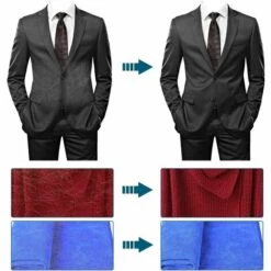 YIENJAOY Anti-poils Brosse Pour Animal Domestique - Brosse De Nettoyage Magique Réutilisable Pour Enlever Les Poils D’animaux De Compagnie Avec Auto-nettoyage Retirer Chien Chat Cheveux (Bleu) -Toilletage et hygiène du chien Soldes 66821387 5