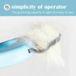 FLETéçA Brosse à Coque Pour Animaux De Compagnie,Brosse Pour Chien, Brosse Pour Chat,Brosse à Chien Pour Chat Et Peigne De Massage,Peigne Pour Animaux De Compagnie Et Brosse De Massage, Brosse à Poils -Toilletage et hygiène du chien Soldes 66962647 4