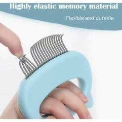 FLETéçA Brosse à Coque Pour Animaux De Compagnie,Brosse Pour Chien, Brosse Pour Chat,Brosse à Chien Pour Chat Et Peigne De Massage,Peigne Pour Animaux De Compagnie Et Brosse De Massage, Brosse à Poils -Toilletage et hygiène du chien Soldes 66962647 5