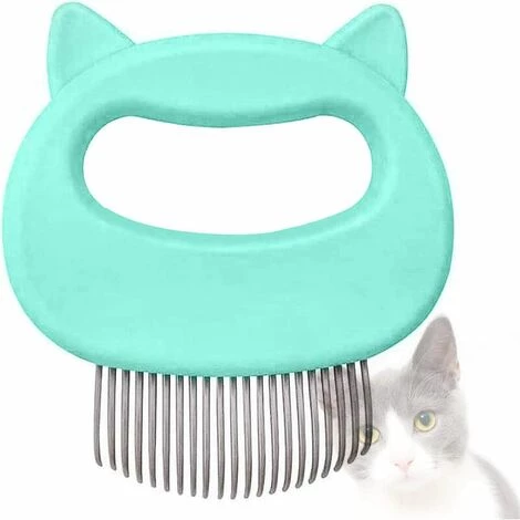 FLETéçA Brosse Pour Chat, Peigne Pour Chat, Peigne De Massage Pour Chats, Brosse Pour Chien, Peigne Pour Animaux De Compagnie Et Brosse De Massage (vert) 1 FLETéçA Brosse Pour Chat, Peigne Pour Chat, Peigne De Massage Pour Chats, Brosse Pour Chien, Peigne Pour Animaux De Compagnie Et Brosse De Massage (vert)